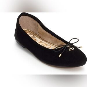 Sam Edelman Felicia flat - black suede (size 9)
